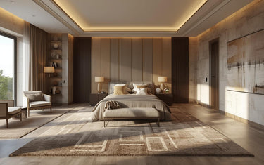 Verwandeln Sie Ihr Schlafzimmer mit Teppichen – Inspiration von Sanat Carpet