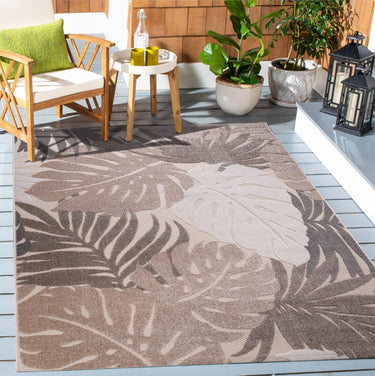 SANAT Outdoor Teppich – Wetterfest & wasserabweisend für Balkon, Terrasse, Garten & Wohnzimmer