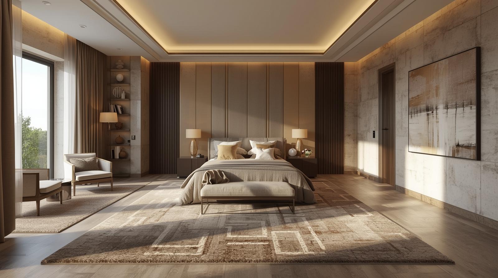 Verwandeln Sie Ihr Schlafzimmer mit Teppichen – Inspiration von Sanat Carpet