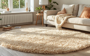 Entdecken Sie mit Sanat Teppich, warum runde Teppiche ein Must-Have in der Innenarchitektur sind