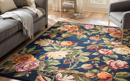 Blühen mit Stil: Florale Teppich-Ideen von Sanat Teppich
