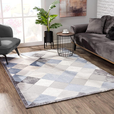 SANAT Teppich – Kurzflor, traditionelles Design für Wohnzimmer, Flur & Schlafzimmer