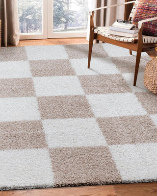 SANAT Shaggy Teppich - Hochflor Teppiche für Wohnzimmer, Schlafzimmer, Küche