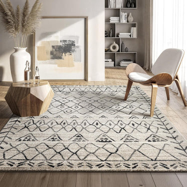 SANAT Boho Teppich – Modern & Vintage Stil für Wohnzimmer & Schlafzimmer